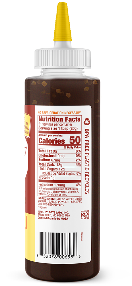 Sweet Chili Sauce Nutritional Info