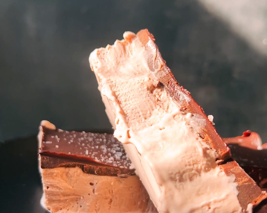 4-Ingredient Coffee Gelato Bars