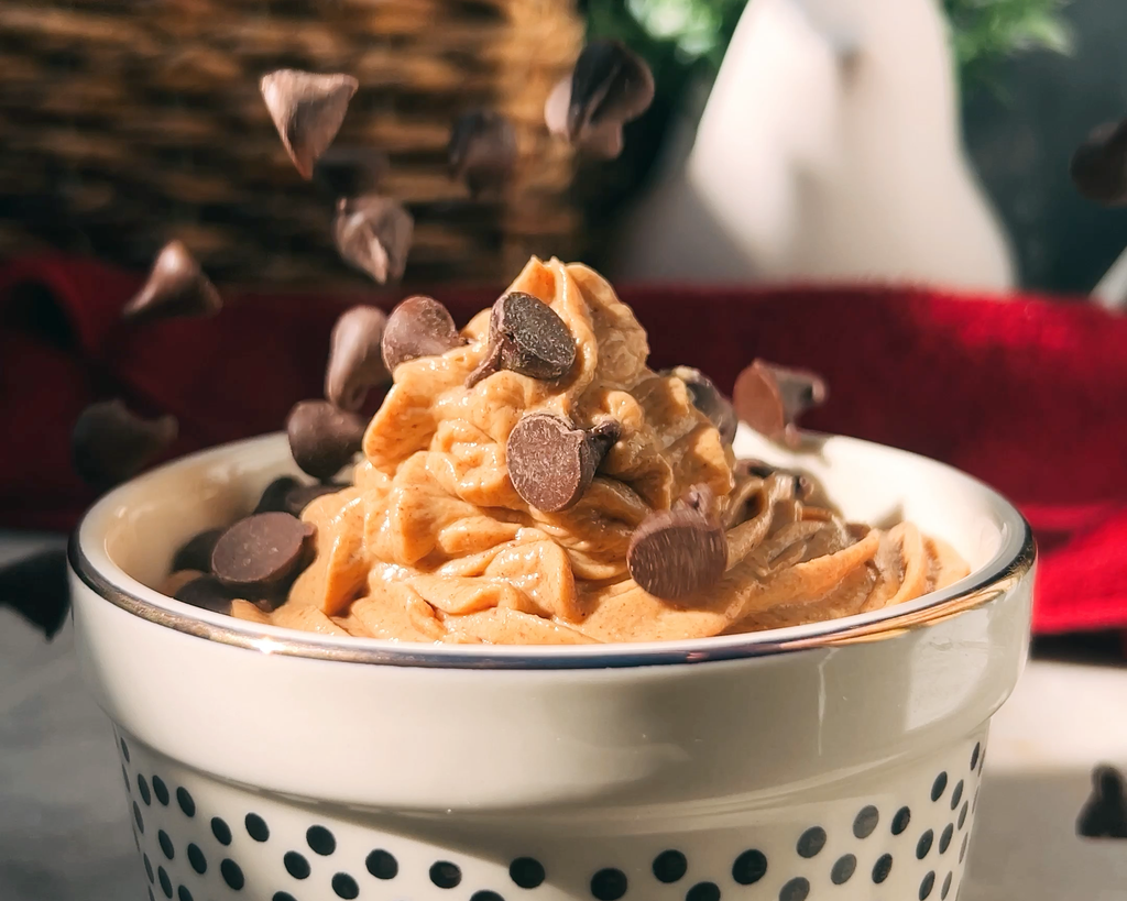 3-Ingredient Protein Peanut Butter Mousse 