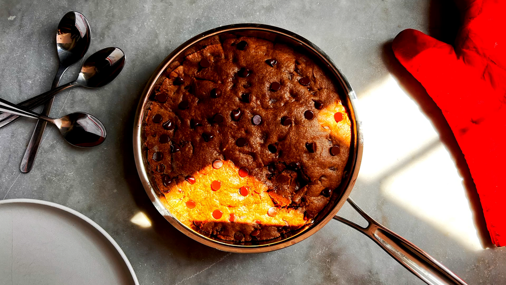 Chocolate chip pizookie