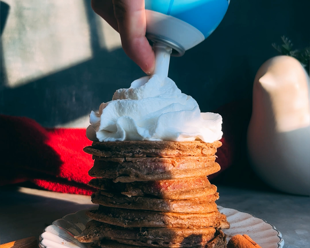 Cinnamon Apple Ring Pancakes