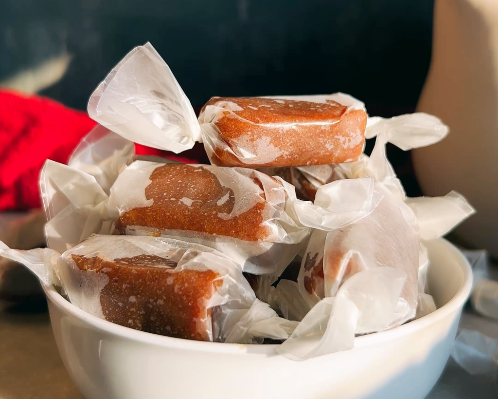 Guilt-Free Date Caramels