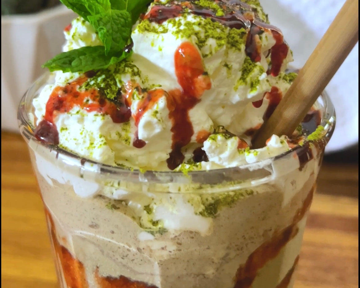 Matcha Mint Milkshake