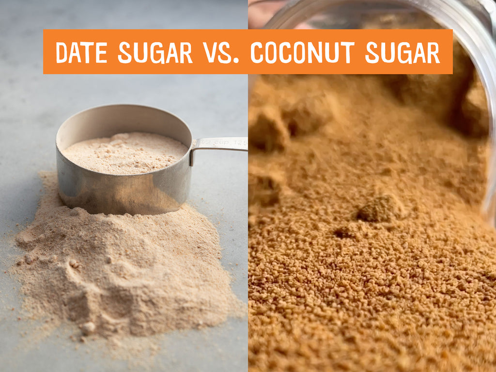 date sugar vs coconut sugar