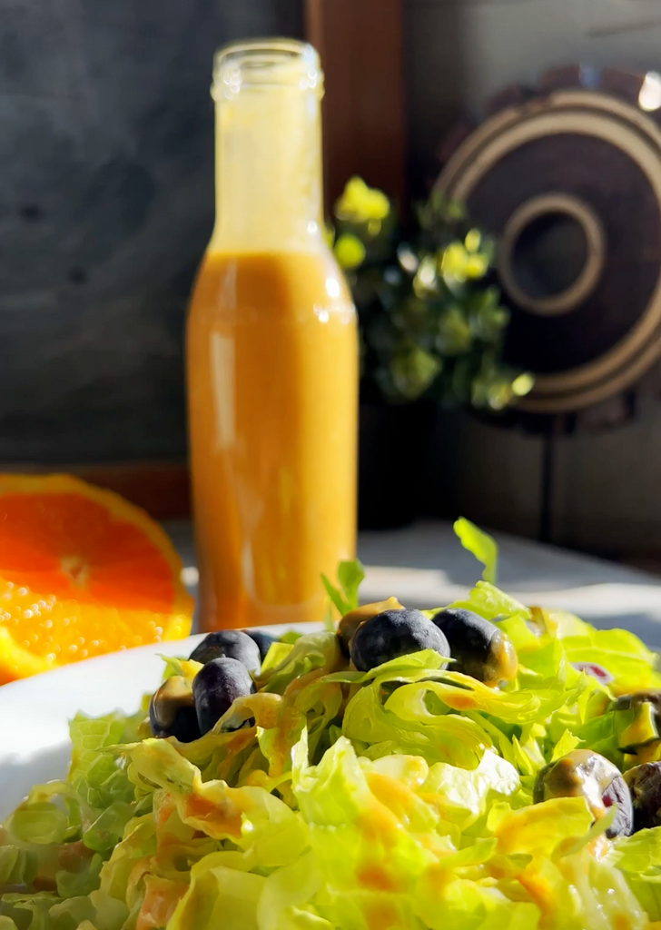 Miso Orange Date Dressing Miso Orange Date Dressing
