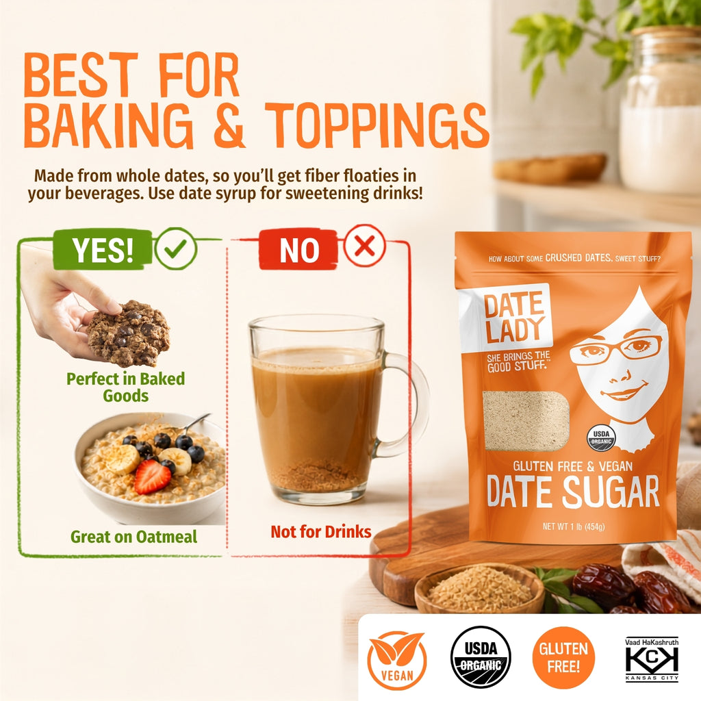 Nutrient-Dense Date Sugar
